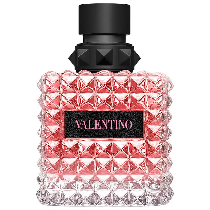 Valentino Donna Born In Roma Eau de Parfum 100ml bottle, a luxurious floral and woody fragrance for women with notes of jasmine, tuberose, and vanilla bourbon.
